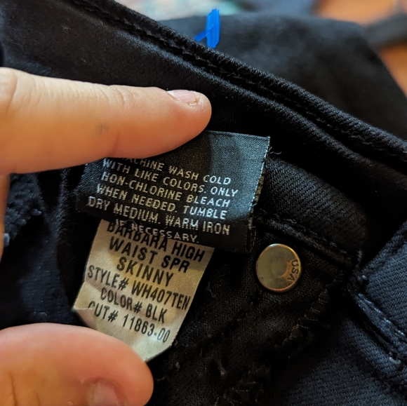 Hudson Barbara High Waist SPR Black Skinny Jean - Picture 3 of 6